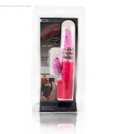 BAILE - ROTATEUR DE LAPIN ROSE AVEC SUPERSTIMULATEUR