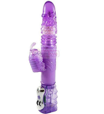 BAILE - ROTATEUR HAUT ET BAS LAPIN LILAS AVEC SUPERSTIMULATEUR
