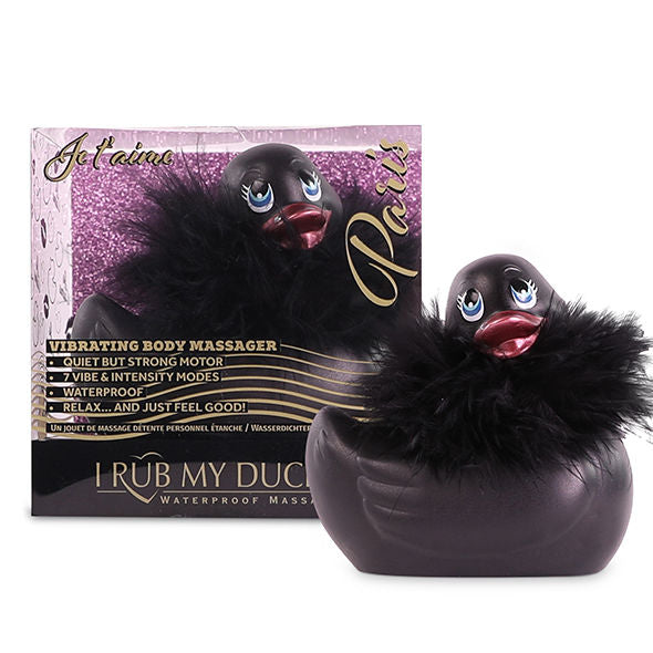 BIG TEASE TOYS - JE FRAPPE MON DUCKIE 2.0 | PARIS (NOIR) by concombreboutique