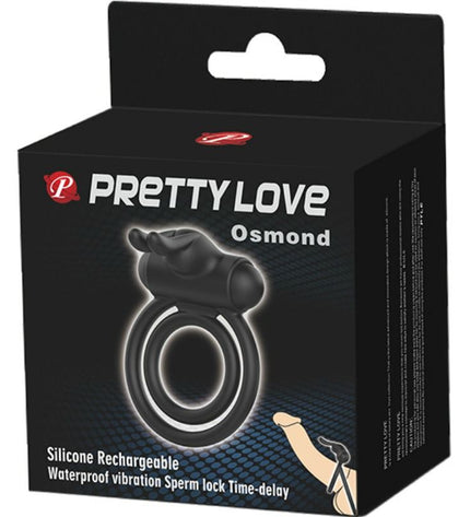 PRETTY LOVE - ANNEAU VIBRATEUR EN SILICONE OSMOND by PRETTY LOVE