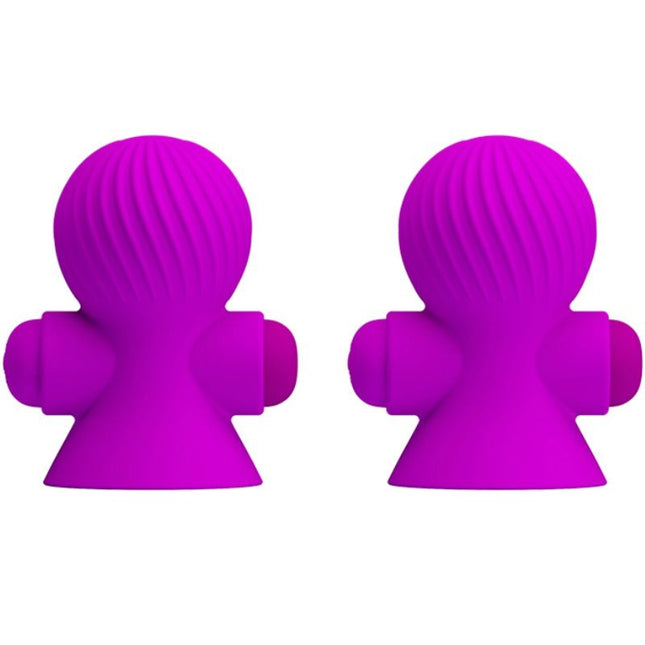 PRETTY LOVE - STIMULATEURS DE NIPPLE 12 MODES VIBRATION LILAS by PRETTY LOVE SMART