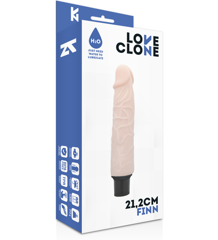 LOVECLONE - VIBRATEUR AUTOLUBRIFIANT FINN 21.2 CM -O- 3.8 CM by LOVECLONE