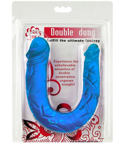 BAILE - DOUBLE DONG DOUBLE GODE BLEU by BAILE DILDOS