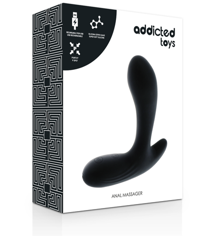 ADDICTED TOYS - MASSEUR ANAL VIBRATION NOIRE by ADDICTED TOYS