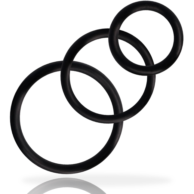 ADDICTED TOYS - ENSEMBLE DANNEAU POUR PÉNIS NOIR by ADDICTED TOYS