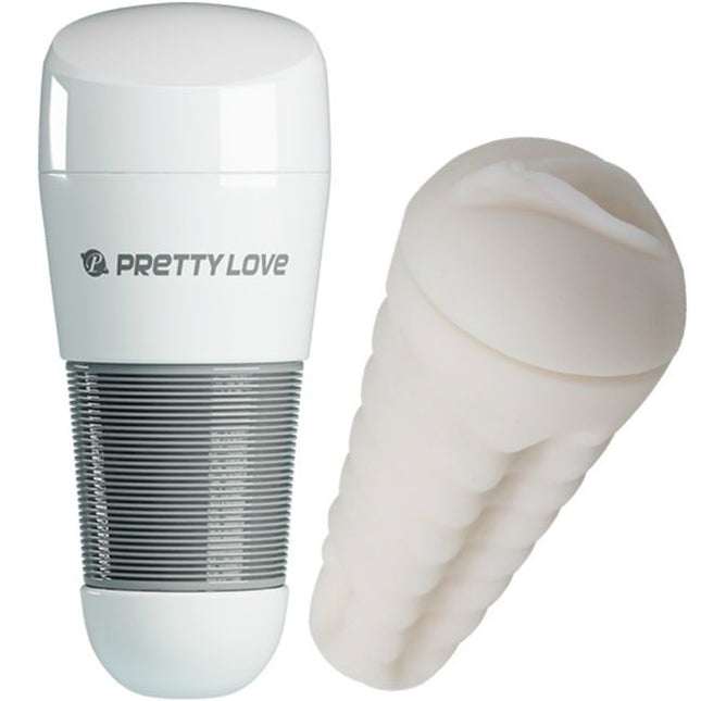 PRETTY LOVE - MASTURBATEUR VAGIN BLANC KITTY by PRETTY LOVE MALE