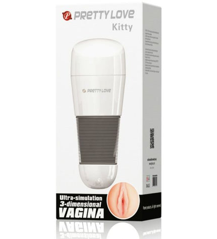 PRETTY LOVE - MASTURBATEUR VAGIN BLANC KITTY by PRETTY LOVE MALE