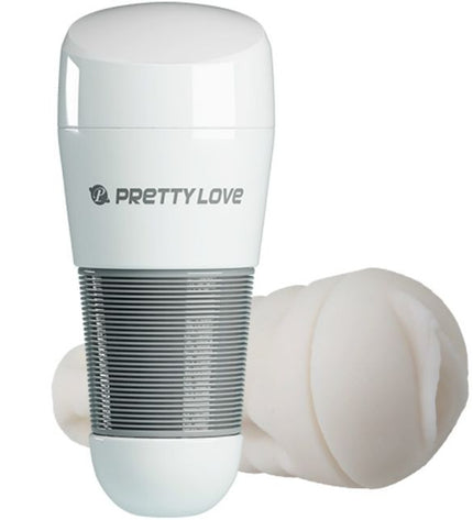 PRETTY LOVE - MASTURBATEUR VAGIN BLANC KITTY by PRETTY LOVE MALE