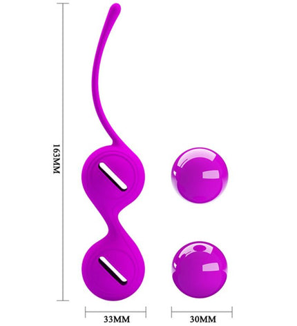 PRETTY LOVE - BOULES ORGASMIQUES KEGEL SERRER I LILAS by PRETTY LOVE FLIRTATION