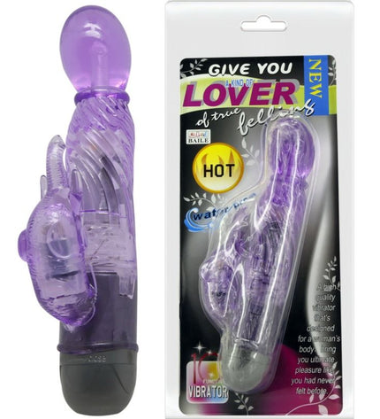 BAILE - VOUS OFFRIR UNE SORTE DE VIBRATEUR AMANT AVEC LAPIN LILAC 10 MODES - Concombre Boutique