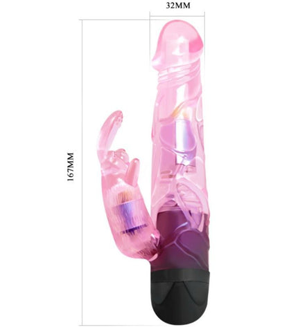 BAILE - OFFREZVOUS UN VIBRATEUR AMANT AVEC LAPIN ROSE - Concombre Boutique
