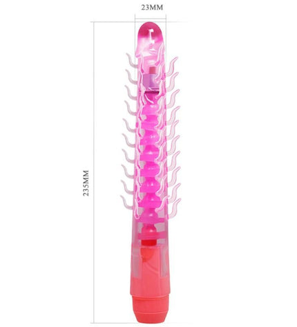 BAILE - FLEXI VIBE SENSUAL SPINE GODE VIBRANT PLIABLE LILAS 23.5 CM - Concombre Boutique