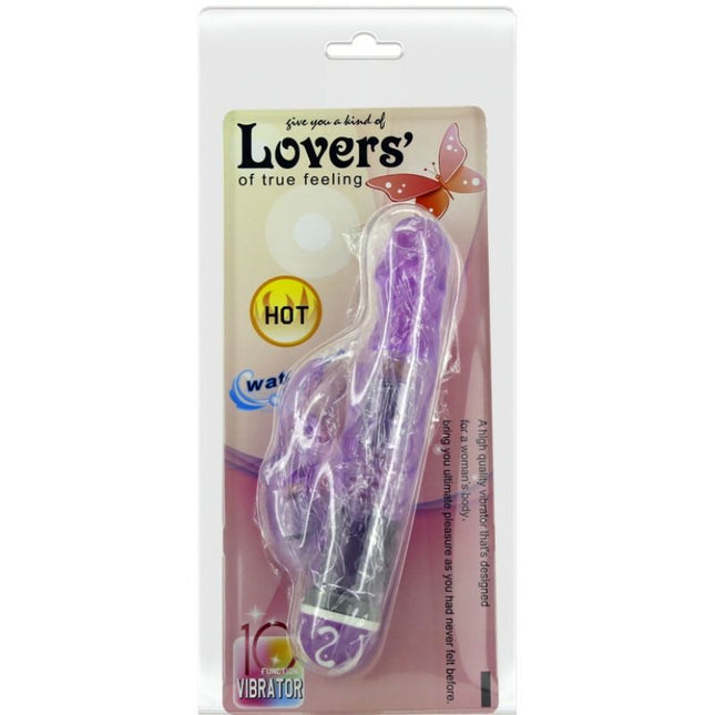 BAILE - VIBRATEURS DE MULTIVITESSES AVEC LAPIN LILAS - Concombre Boutique