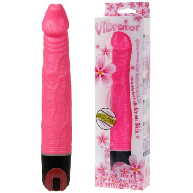 BAILE - VIBRATEUR DE MULTIVITESSES 21.5 CM ROSE - Concombre Boutique