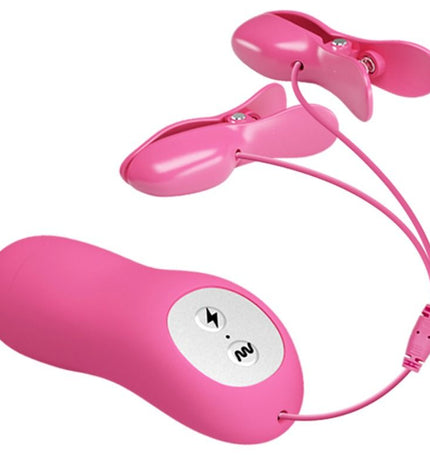 BAILE - PIZZAS ONDES ROMANTIQUES AVEC VIBRATION ET ÉLECTROCHOC FUCHSIA by BAILE STIMULATING