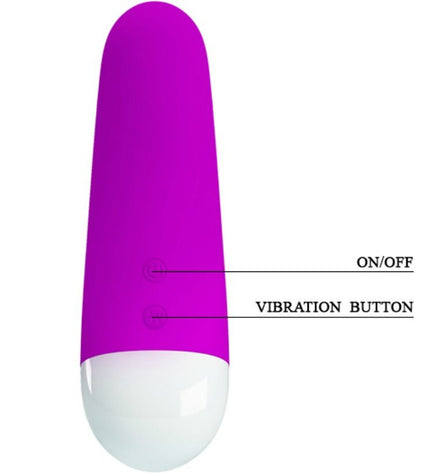 PRETTY LOVE - MINI VIBRATEUR LUTHER 30 MODES DE VIBRATION by PRETTY LOVE