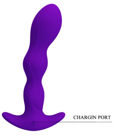 PRETTY LOVE - MASSAGER ANAL 12 MODES DE VIBRATION LILAS by PRETTY LOVE