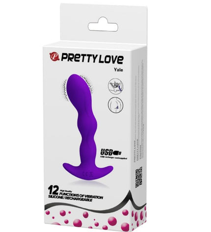 PRETTY LOVE - MASSAGER ANAL 12 MODES DE VIBRATION LILAS by PRETTY LOVE