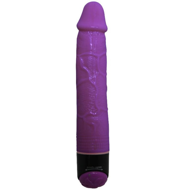 BAILE - VIBRATEUR RÉALISTE COLORÉ SEX LILAS 23 CM - Concombre Boutique