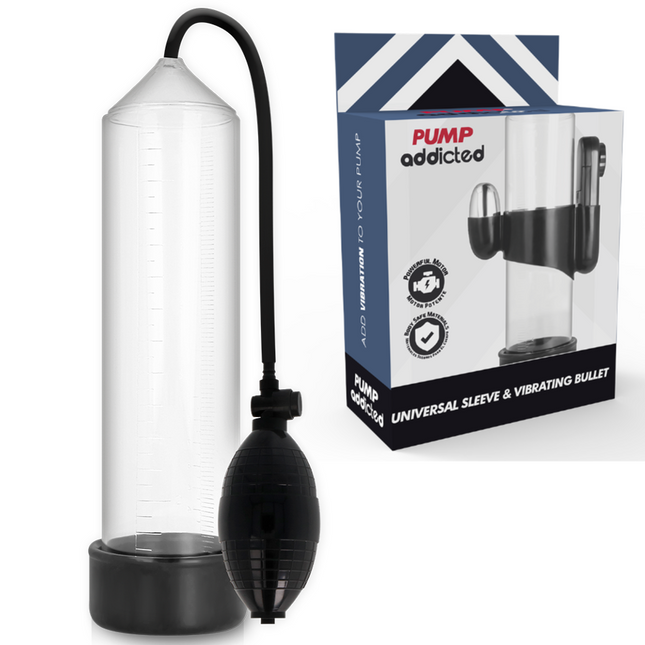 PUMP ADDICTED - VIBRATEUR TRANSPARENT RX3 by PUMP ADDICTED