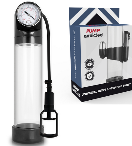 PUMP ADDICTED - VIBRATEUR TRANSPARENT RX9 by PUMP ADDICTED