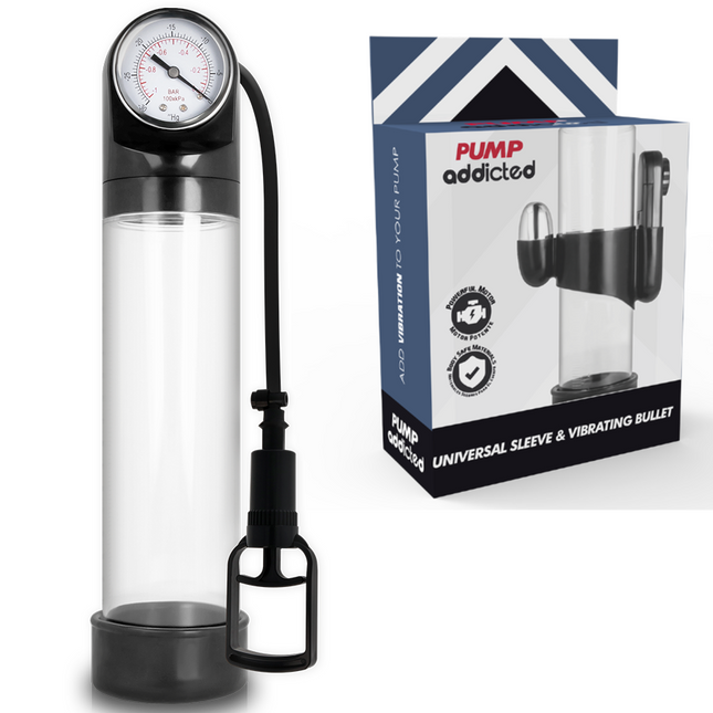PUMP ADDICTED - VIBRATEUR TRANSPARENT RX9 by PUMP ADDICTED