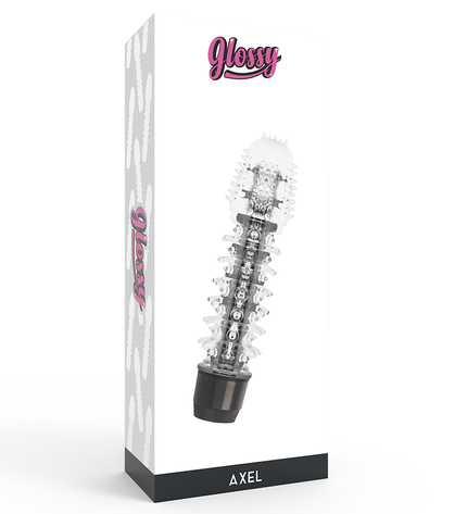 GLOSSY - VIBRATEUR AXEL NOIR by GLOSSY