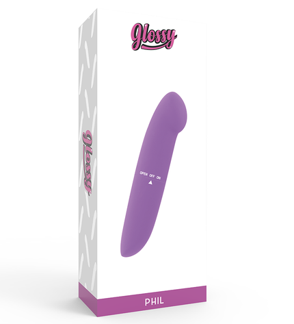 GLOSSY - VIBRATEUR PHIL VIOLET by GLOSSY