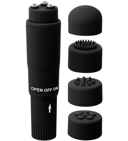 GLOSSY - MASSEUR DE POCHE KURT NOIR by GLOSSY