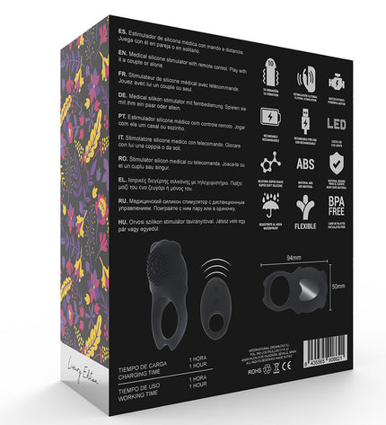 MIA - TELECOMMANDE COLOSSEO RING NOIR by MIA
