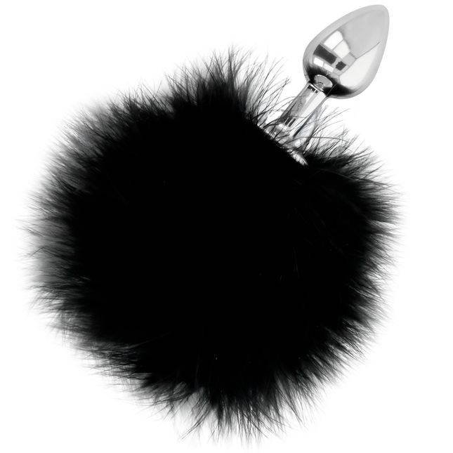 DARKNESS - BOUCHON EXTRA ANAL AVEC QUEUE NOIR 7 CM by DARKNESS ANAL