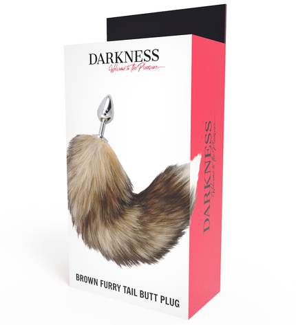 DARKNESS - TAIL BUTT PLUG SILVER by DARKNESS