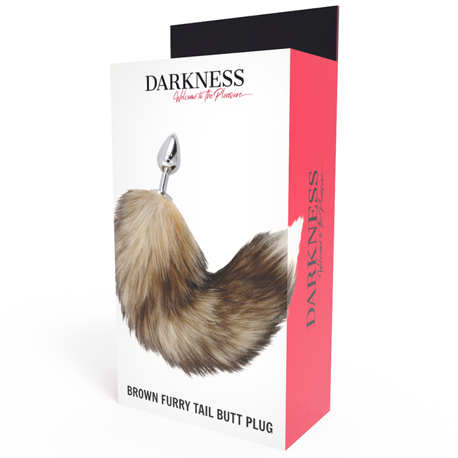 DARKNESS - TAIL BUTT PLUG SILVER by DARKNESS