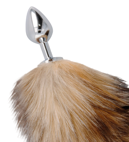 DARKNESS - TAIL BUTT PLUG SILVER by DARKNESS