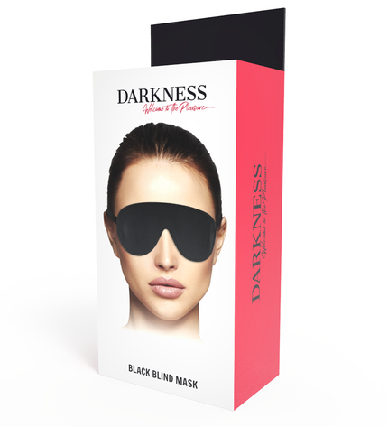 DARKNESS - MASQUE NOIR DE HAUTE QUALITÉ by DARKNESS BONDAGE