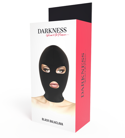 DARKNESS - MASQUE DE SOUMISSION BDSM BOUCHE ET YEUX NOIR by DARKNESS BONDAGE