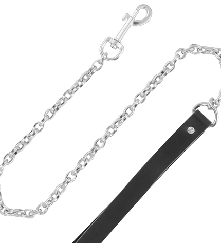 DARKNESS - COLLIER EN CUIR DE HAUTE QUALITÉ AVEC LAISSE by DARKNESS BONDAGE
