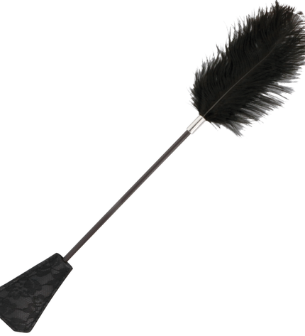 DARKNESS - FOUET PLUME DAMOUR NOIR 56 CM by DARKNESS SENSATIONS