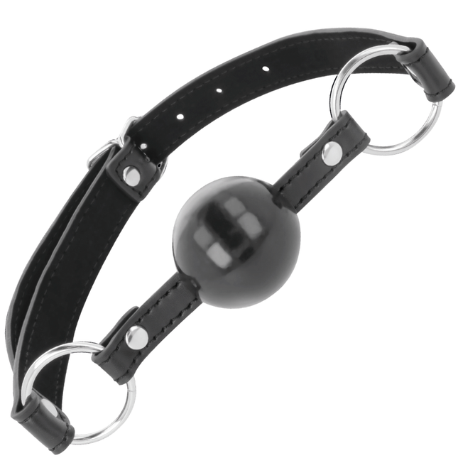 DARKNESS - BÂILLON BOULE NOIRE by DARKNESS BONDAGE
