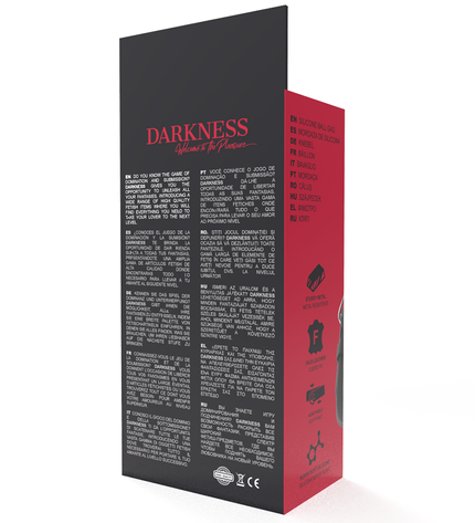 DARKNESS - BTON EN SILICONE RESPIRANT NOIR by DARKNESS BONDAGE