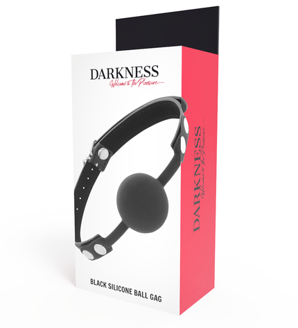 DARKNESS - BILLON EN SILICONE NOIR by DARKNESS BONDAGE
