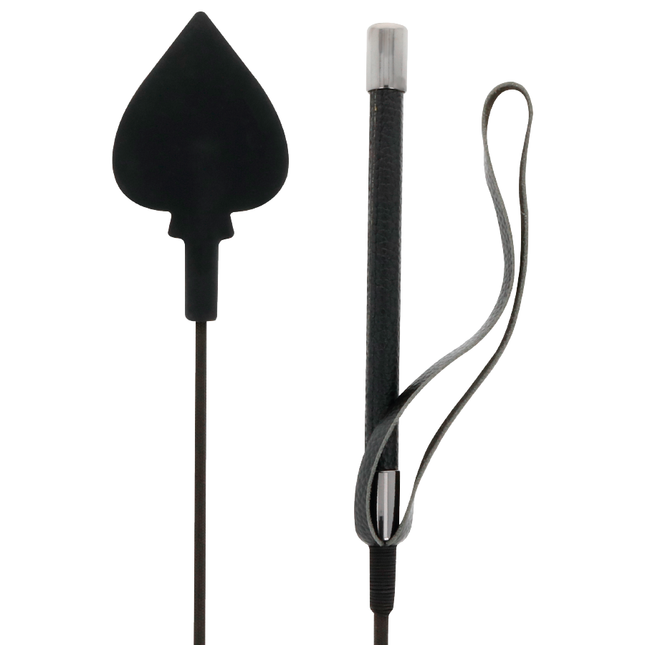 DARKNESS - FOUET EN SILICONE NOIR 60CM by DARKNESS SENSATIONS