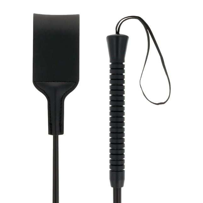 DARKNESS - FOUET BDSM LARGE NOIR FÉTICHISTE by DARKNESS SENSATIONS