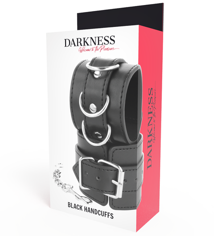 DARKNESS - MENOTTES NOIRES by DARKNESS BONDAGE