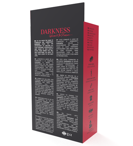 DARKNESS - MENOTTES AJUSTABLES EN CUIR NOIR AVEC DOUBLURE by DARKNESS BONDAGE