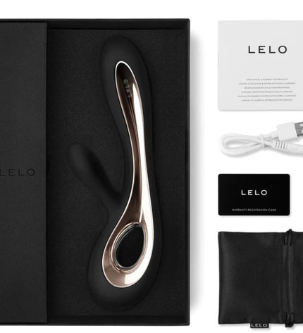 LELO - VIBRATEUR SORAYA 2 LAPIN NOIR by LELO