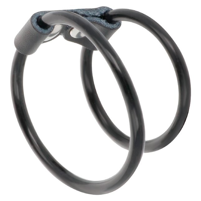 DARKNESS - ANNEAU PÉNIS DOUBLE FLEXIBLE by DARKNESS SENSATIONS