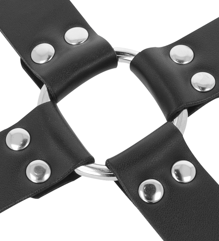 DARKNESS - MENOTTES EN CUIR POUR PIEDS ET MAINS NOIR by DARKNESS BONDAGE