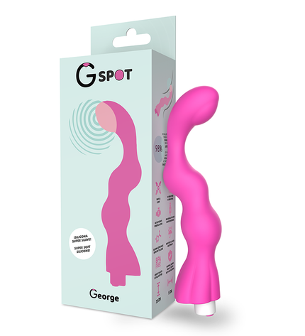 G-SPOT - GEORGE G-SPOT VIBRATEUR GOMME ROSE by G-SPOT