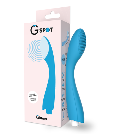 G-SPOT - VIBRATEUR GYLBERT TURQUOISE BLEU G-SPOT by G-SPOT